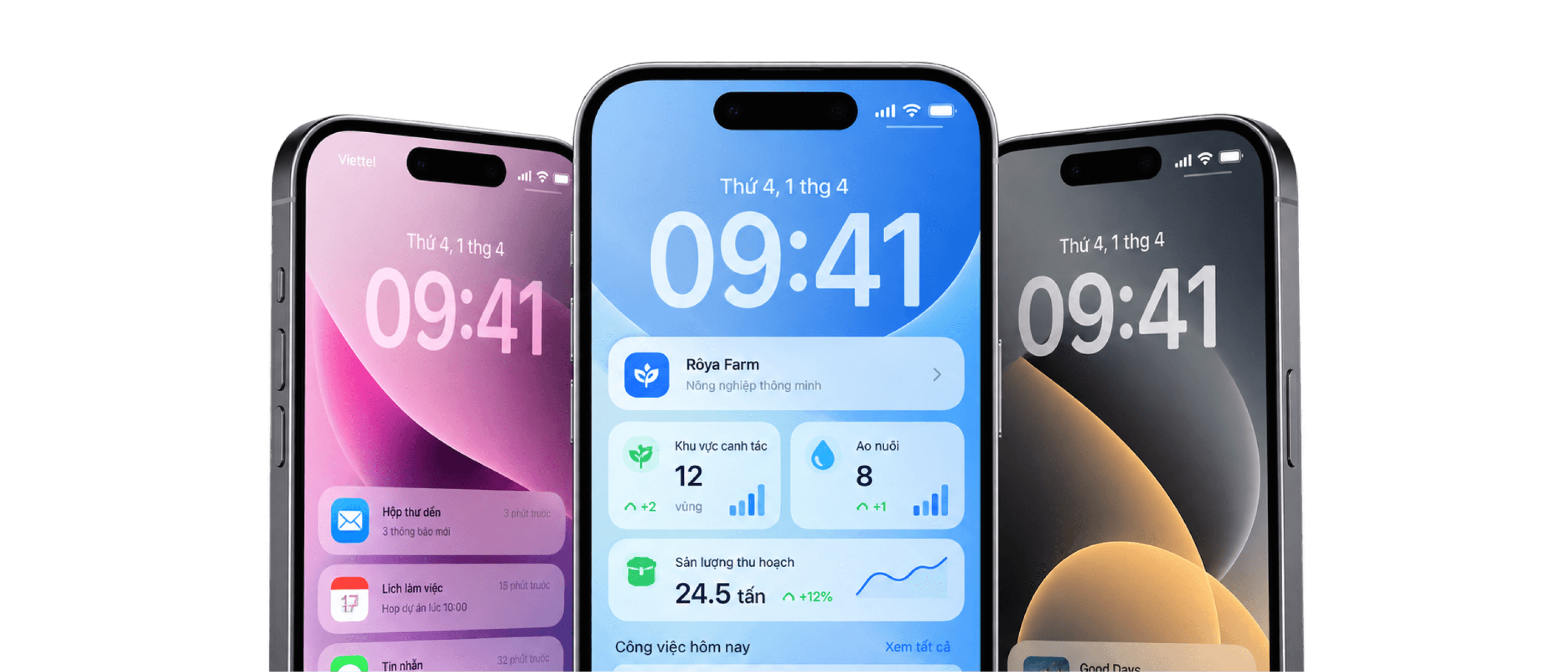 Ứng dụng LilyTech trên điện thoại